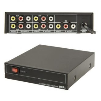 VSP 4 Audio Video Splitter 1 In 4 Out.